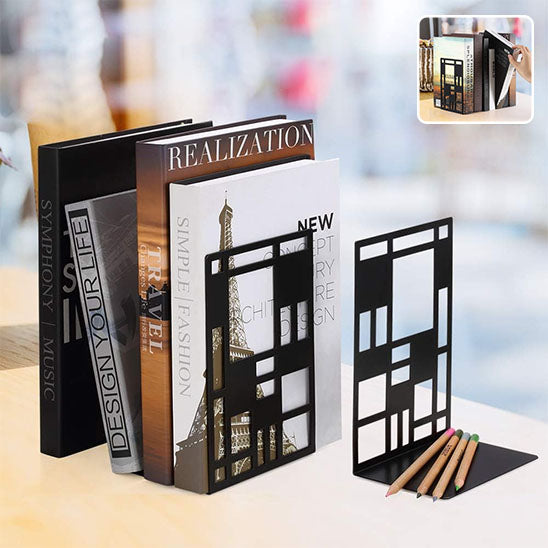 Appui-livres d'allure moderne