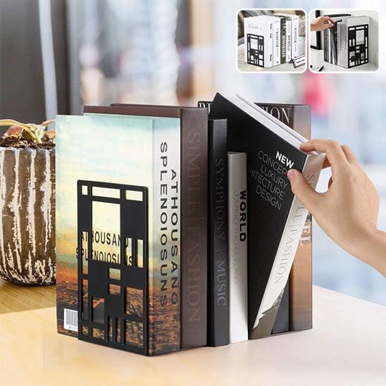 Appui-livres d'allure moderne
